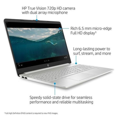 Hp HP-15 DUAL CORE - 256 GO SSD / 4 GB RAM - Ecran 15.6" + Sac, Souris et Tapis