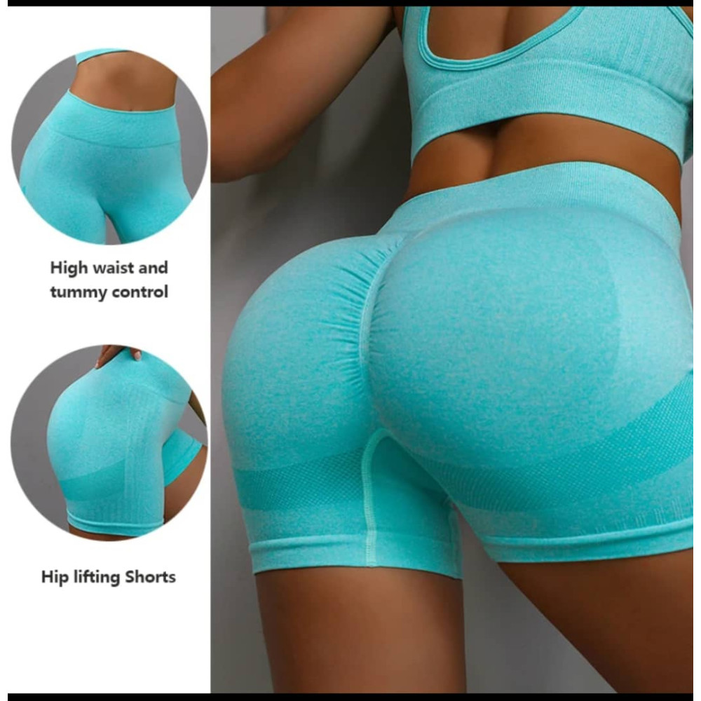 Mode bout à bout Shorts 2 pièces ensemble confortable respirant solide