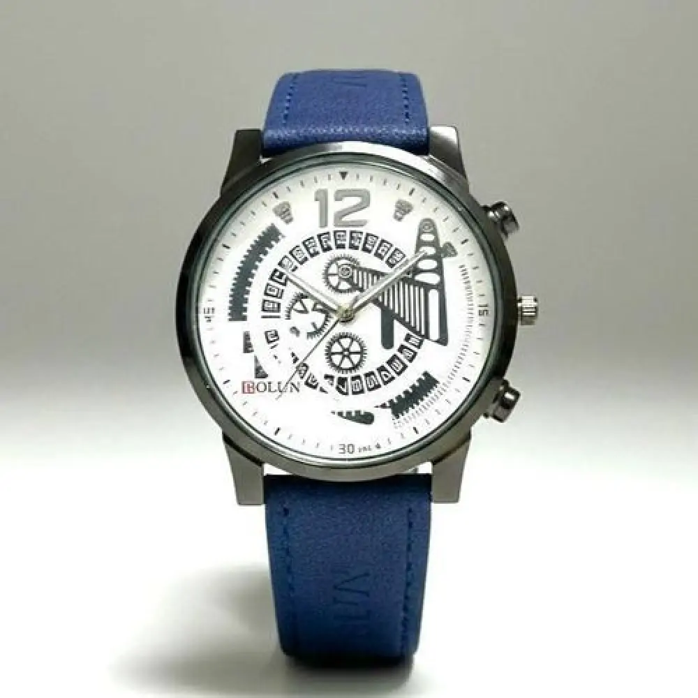 Image Bolun Montre BLEUE