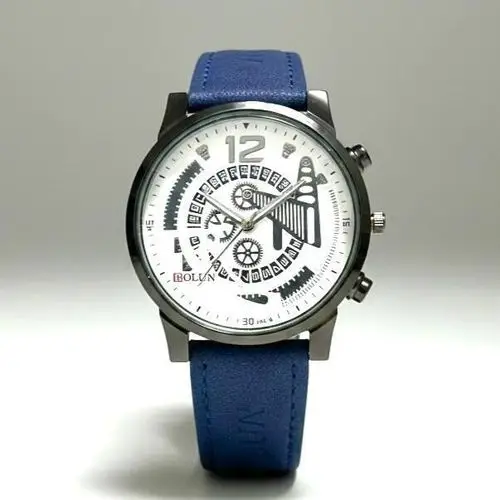 Image Bolun Montre BLEUE