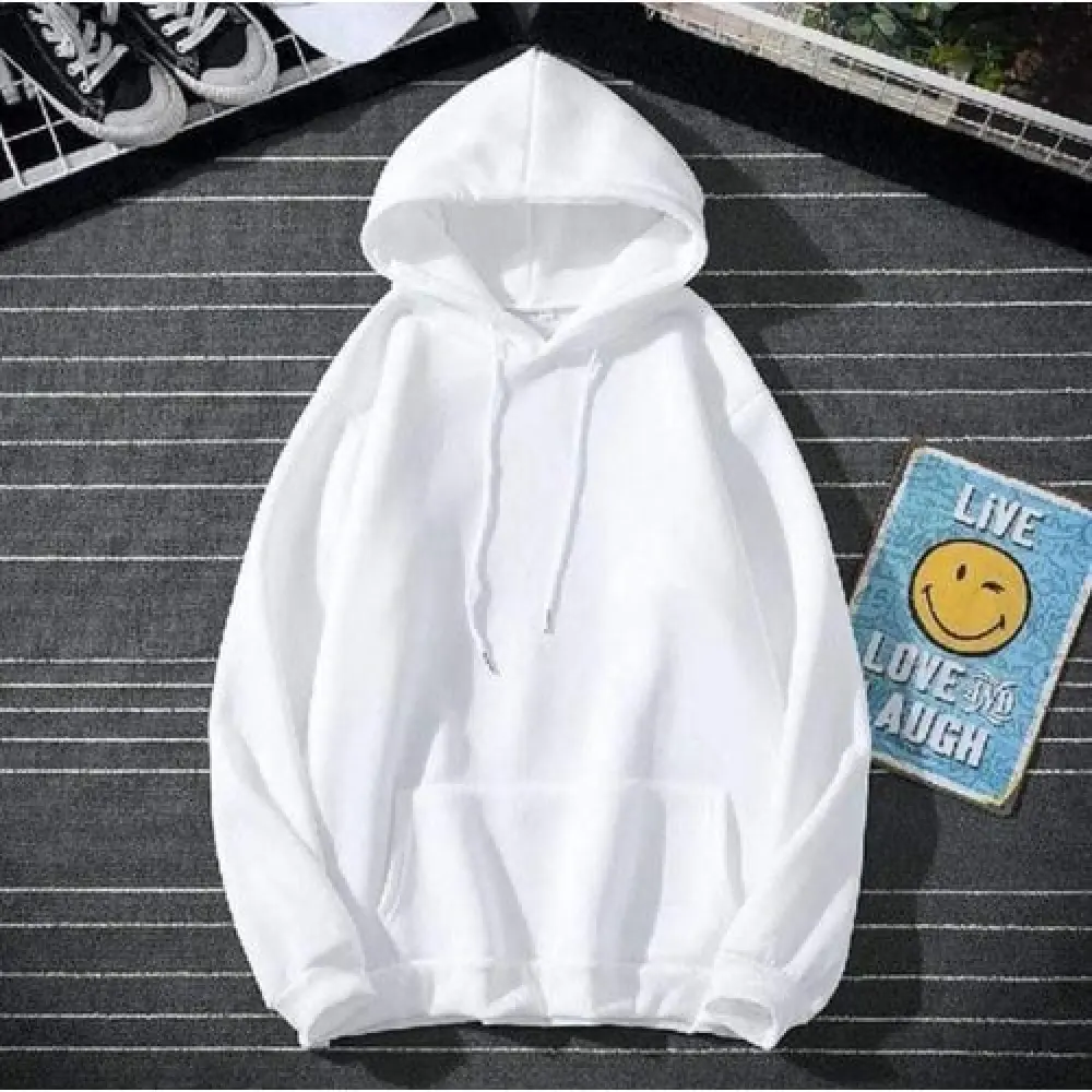 Image Pull en capuche blanc